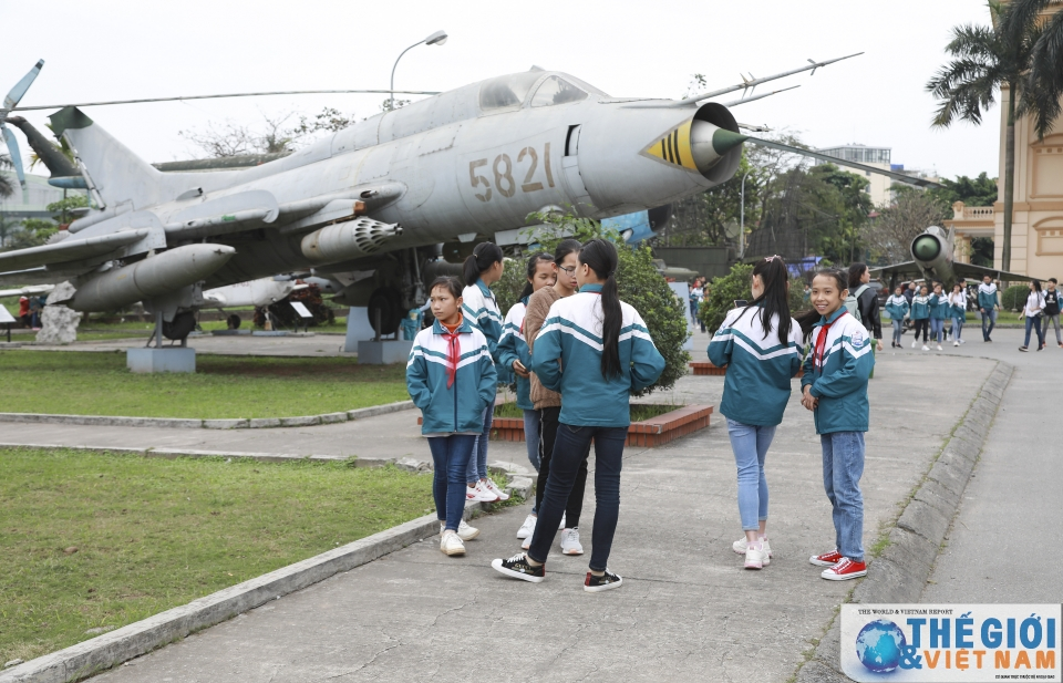 Những chứng tích hào hùng của Phòng không - Không quân Việt Nam giữa lòng Hà Nội