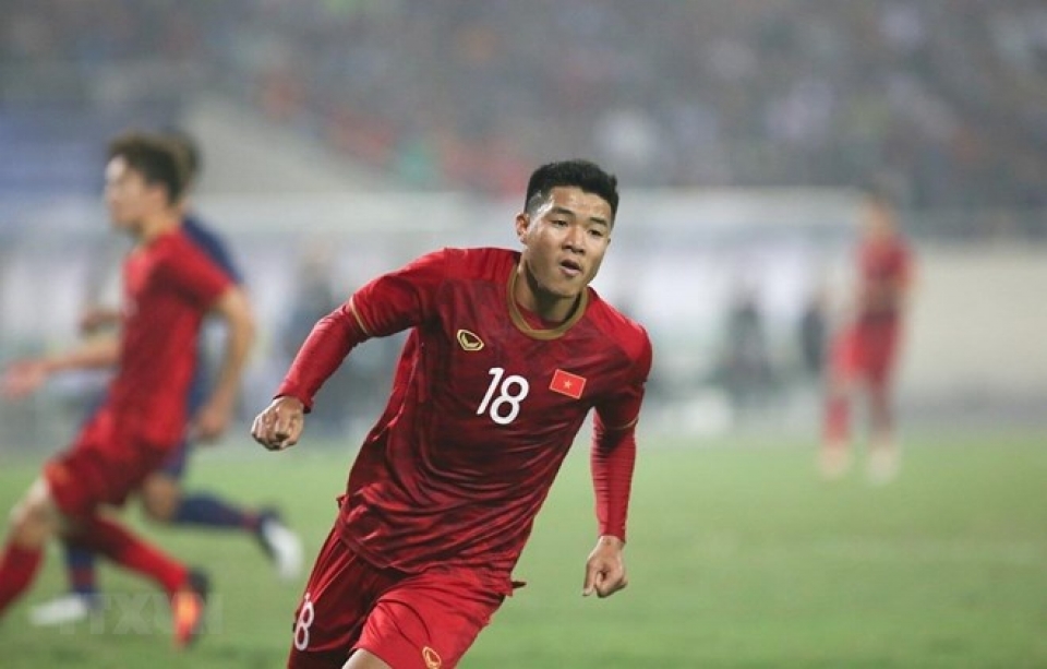 vietnam beat thailand 4 0 advancing to afc u23 champ final round