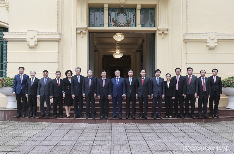 Hội nghị triển khai quyết định của Bộ Chính trị về nhân sự Trưởng Ban Đối ngoại Trung ương