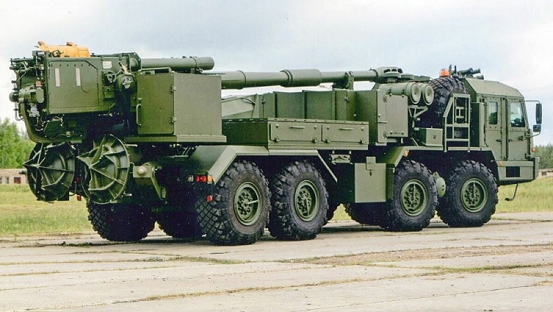 Nga thử nghiệm lựu pháo tự hành Malva