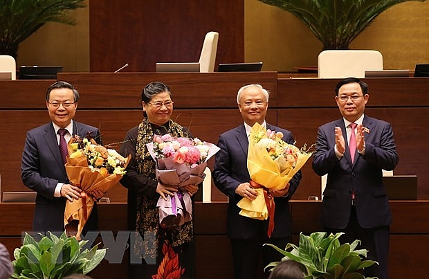 Quốc hội miễn nhiệm ba Phó Chủ tịch Quốc hội