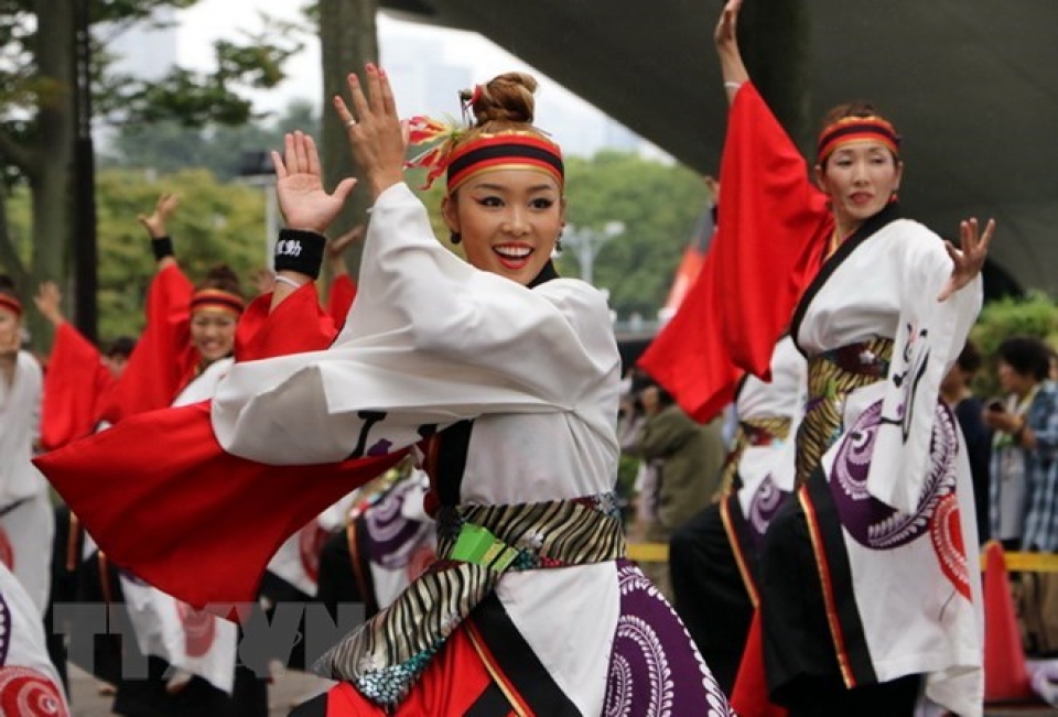 japanese artists to perform yosakoi dance at ha nois walking area