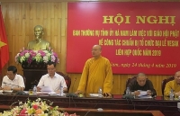 national assembly chairwoman host banquet to honor delegates to un day of vesak