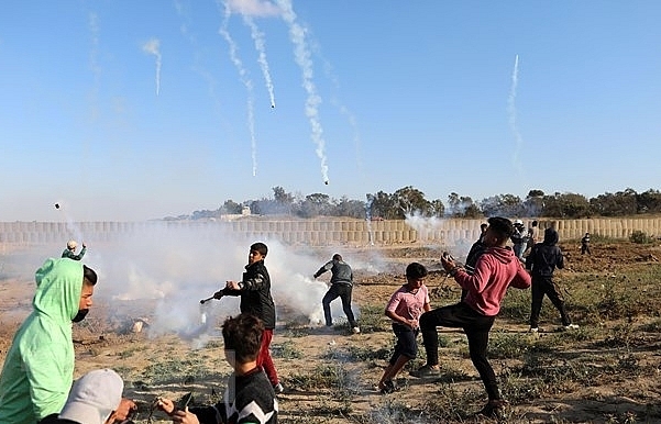 Đụng độ binh sỹ Israel tại Gaza, ít nhất 60 người Palestine bị thương