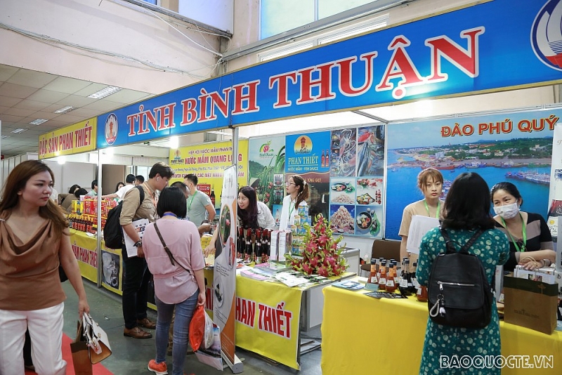 Hình ảnh khai mạc Vietnam Expo 2021 tại Hà Nội