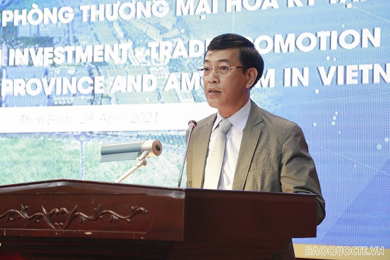 Tọa đàm kết nối, xúc tiến đầu tư Thái Bình và Hiệp hội Thương mại Hoa Kỳ tại Việt Nam