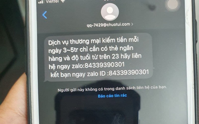 Tin nhắn rác mạo danh Amazon tràn lan trên iMessage