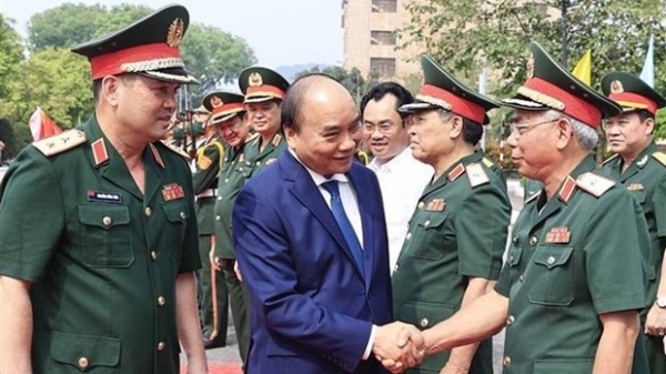 State leader pays working visit to Military Region 1