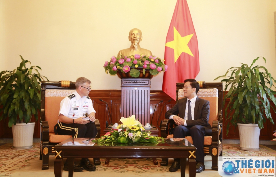 Việt Nam - Hoa Kỳ thúc đẩy hợp tác quốc phòng