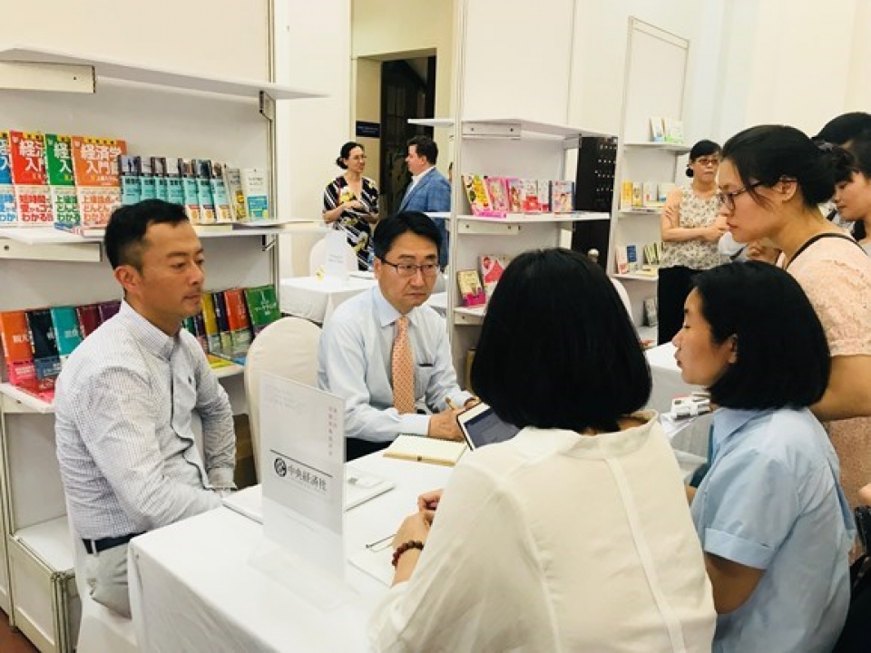 vietnam japan book copyright festival opens in ha noi