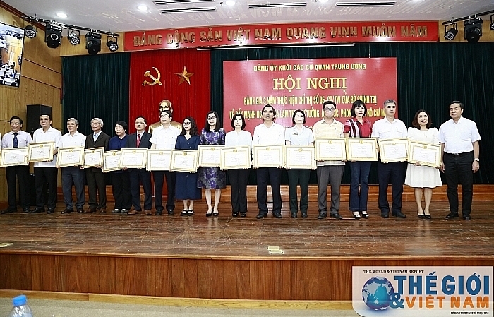 Đảng ủy Khối các cơ quan Trung ương tổ chức Hội nghị đánh giá 3 năm thực hiện học tập theo tư tưởng Hồ Chí Minh