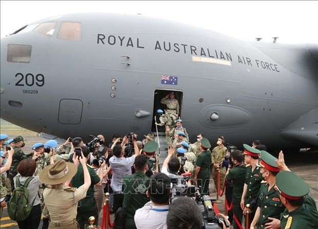 First group of Vietnam's Engineering Unit Rotation 1 deployed to Abyei