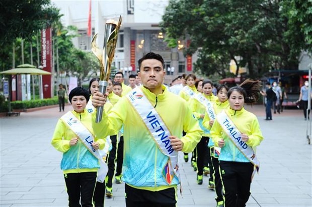 SEA Games 31 flame lighting ceremony held