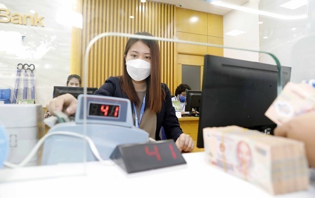 Reference exchange rate down 20 VND