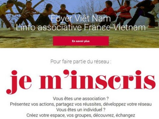 Khai trương cổng thông tin kết nối cộng đồng người Việt ở Pháp