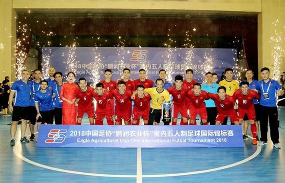 vietnam runners up of intl futsal tourney