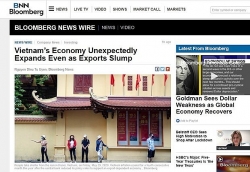 Bloomberg: Vietnam’s economy grows unexpectedly in Q2