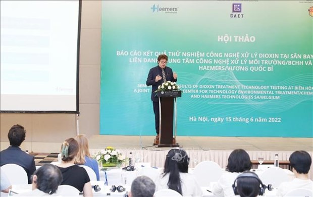 Belgium helps Vietnam seek dioxin treatment technology at Bien Hoa airport