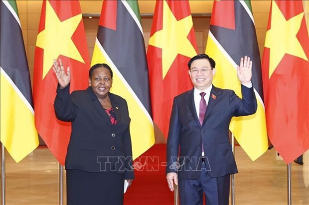 Mozambican Assembly President concludes Vietnam visit