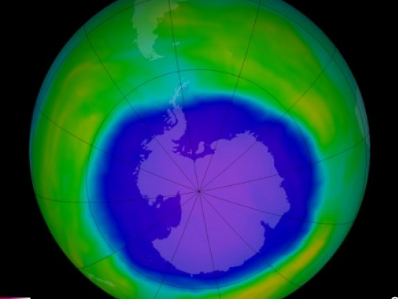 Tầng ozone trên Nam Cực đang hồi phục
