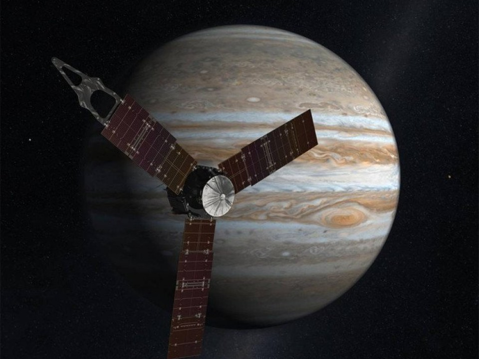 ​Tàu vũ trụ Juno sẽ giải mã Mộc tinh bí ẩn