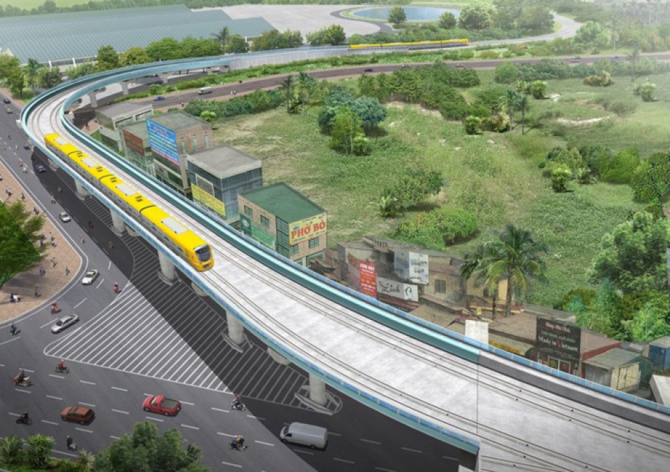 hanois urban railway route no 3 expected to finish in 2021