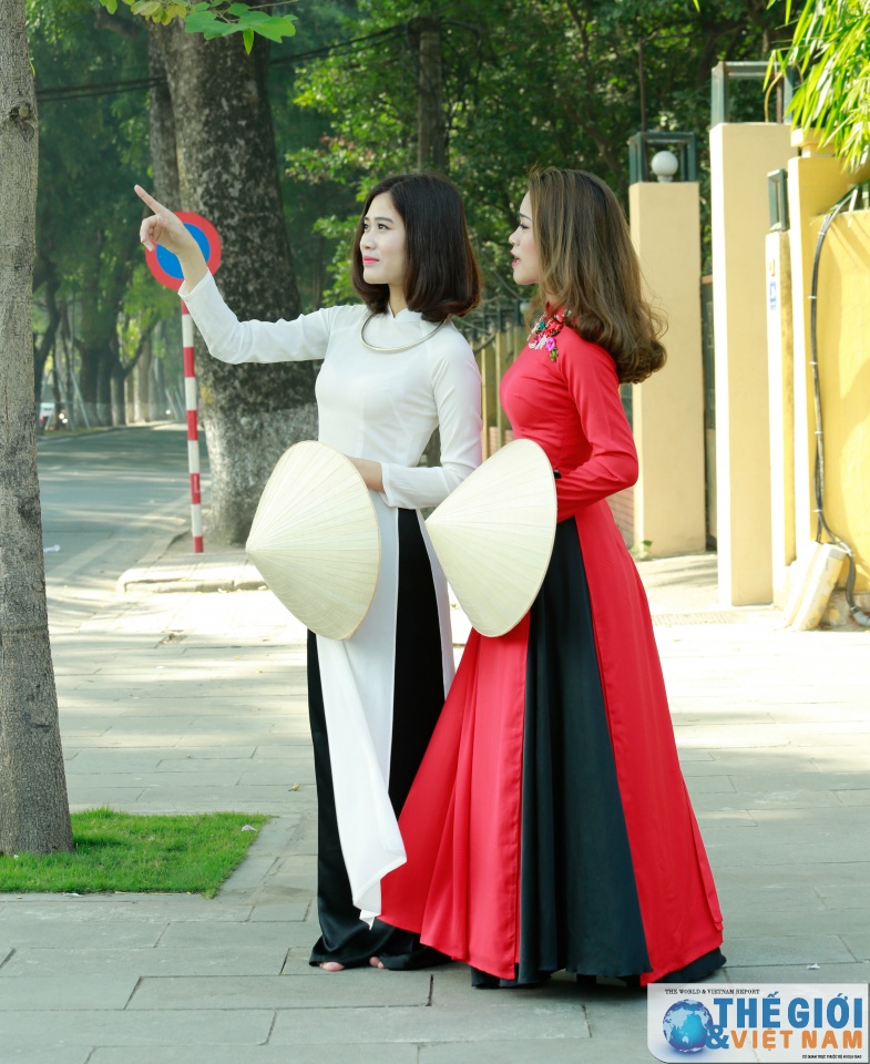 vietnamese ao dai shines on argentinean magazine