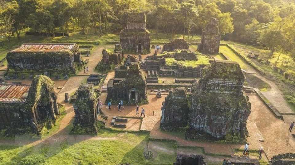 restored towers at my son sanctuary ready to serve visitors