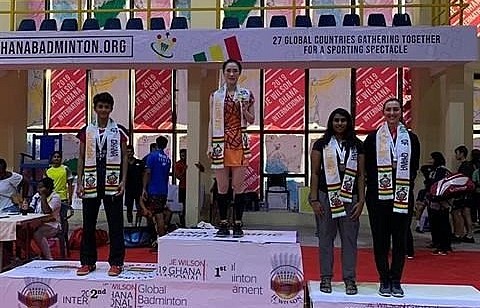 Trang wins gold, Minh takes bronze from JE Wilson International