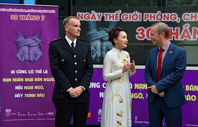 British Embassy launches anti-human trafficking campaign in Vietnam