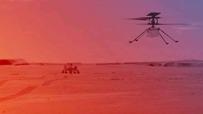 Trực thăng Ingenuity hoàn thành chuyến bay phức tạp nhất của mình trên sao Hỏa