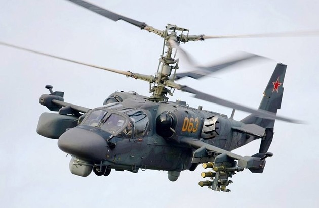 trực thăng Ka-52M được nâng cấp thêm tên lửa hành trình