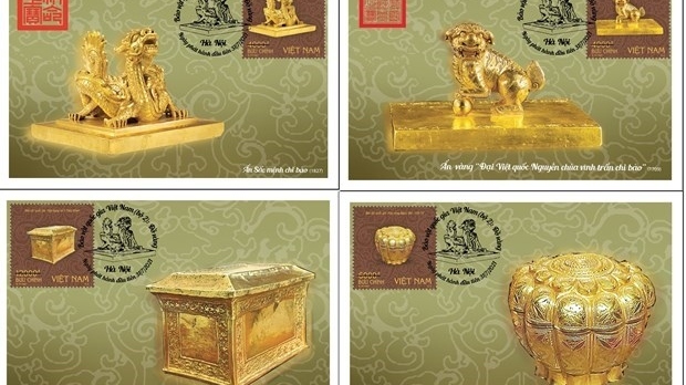 Buddhist symbols, golden seals to feature on new stamp issue