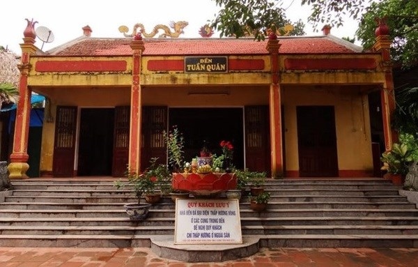 Tuan Quan temple (Photo: yenbai.gov.vn)