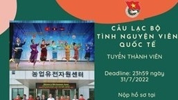 Youth Union recruits members for international volunteer club