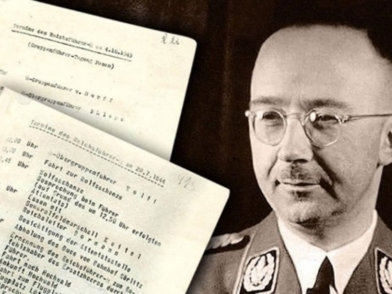 Tìm thấy cuốn nhật ký gây chấn động của trùm phát xít H.Himmler
