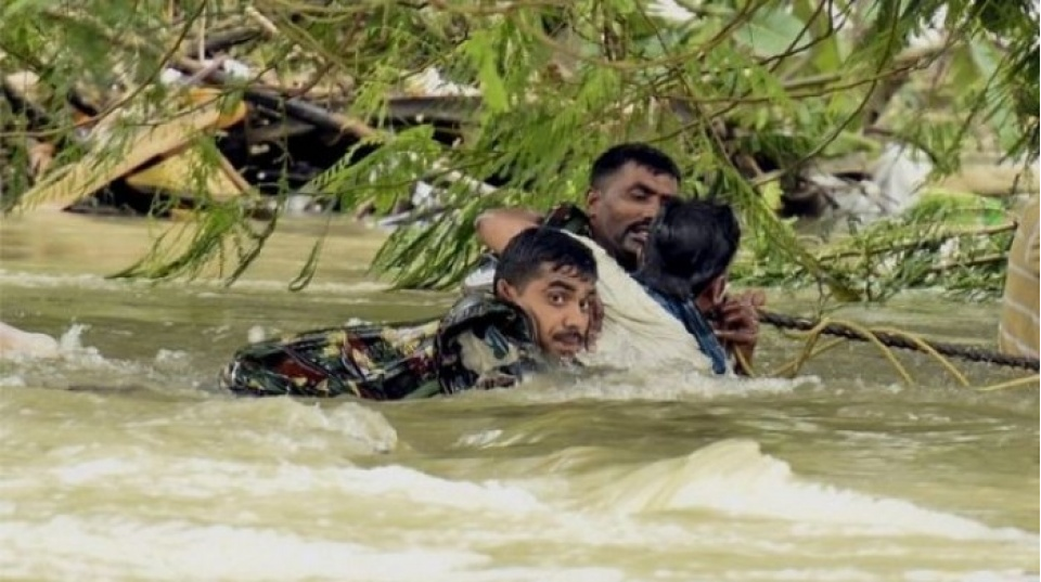 Lũ lụt kinh hoàng ở Ấn Độ, 300 người thiệt mạng