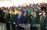 candle lighting commemorates fallen soldiers in dien bien phu battle