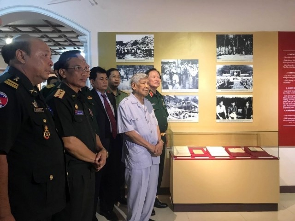 exhibition features vietnam laos cambodia solidarity