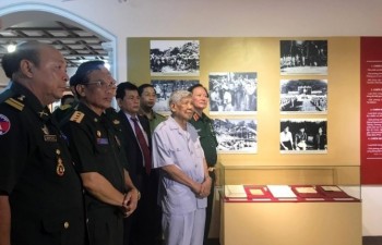 Exhibition features Vietnam-Laos-Cambodia solidarity