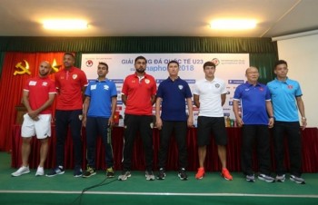 Vietnam take on Palestine in Ha Noi