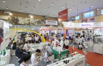 Vietnam Manufacturing Expo 2018 underway in Ha Noi