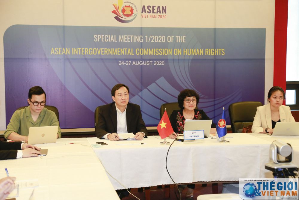 Khai mạc cuộc họp đặc biệt lần 1/2020 của Ủy ban liên Chính phủ ASEAN về Nhân quyền