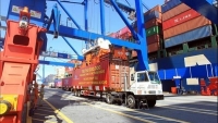 Container cargo via seaports sees double-digit growth