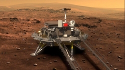Xe tự hành Trung Quốc đi hơn một km trên bề mặt Hỏa tinh