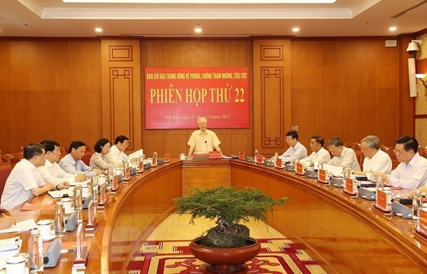 Party chief calls for improved institutions to fight corruption