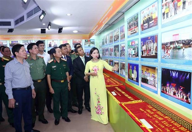 Exhibition on Vietnam, Cambodia, Laos public security cooperation underway