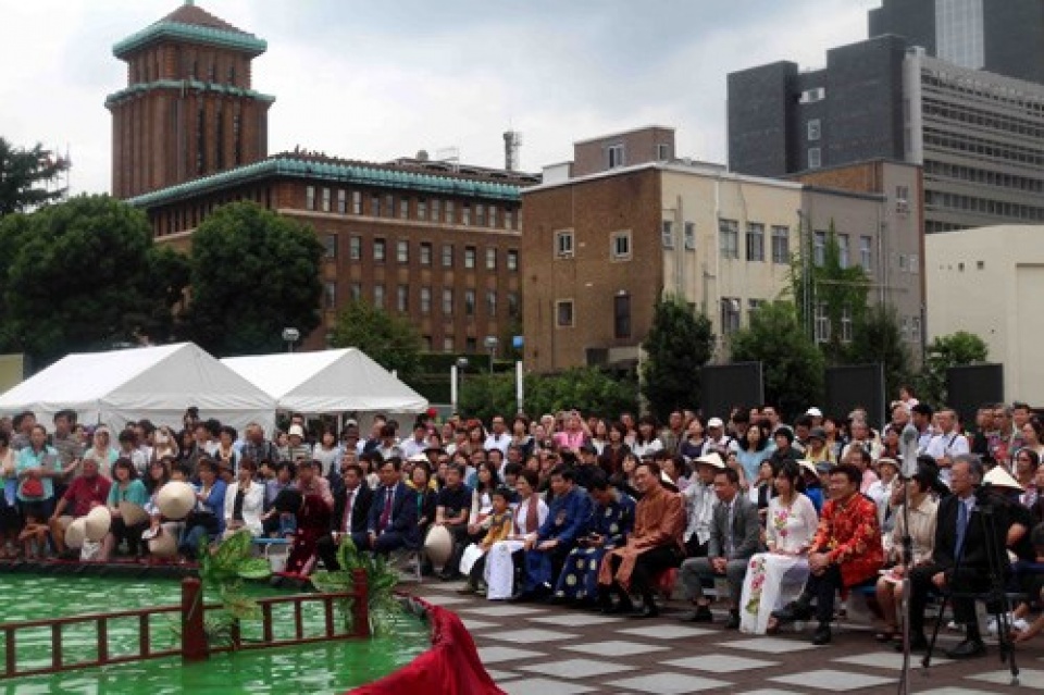 vietnam festival held in japans kanagawa prefecture