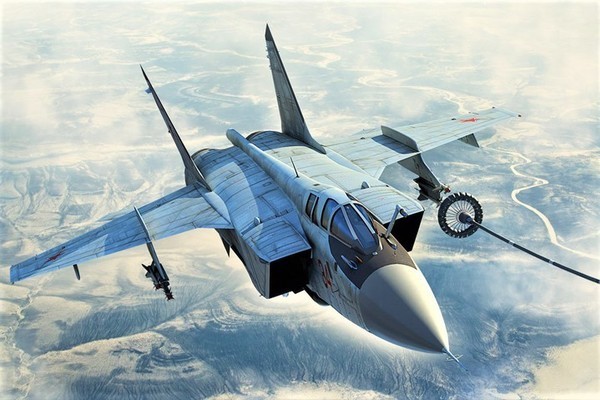 Mỹ đánh giá cao tên lửa của máy bay MiG-31 Nga