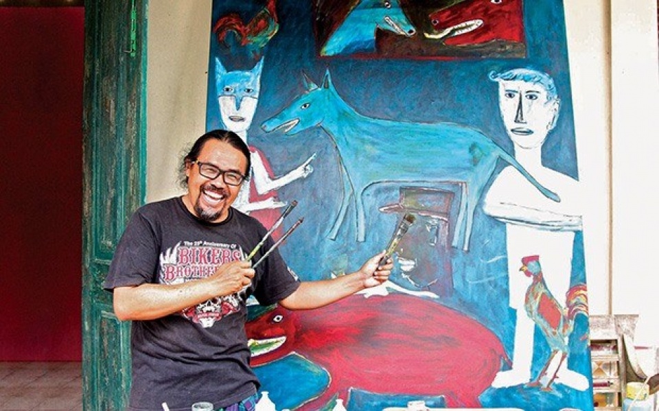 southeast asian art works go on show in hoi an